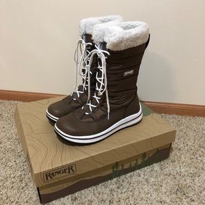 Ranger Snow Angel Lace Up Winter Boots 